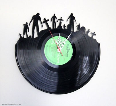 Clock Of The Dead Record Clock Recycled