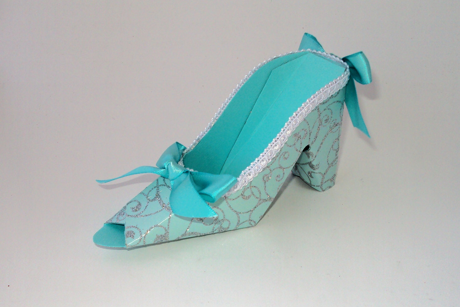 Paper Shoe Breakfast at Tiffany's High Heel Shoe Il_570xn