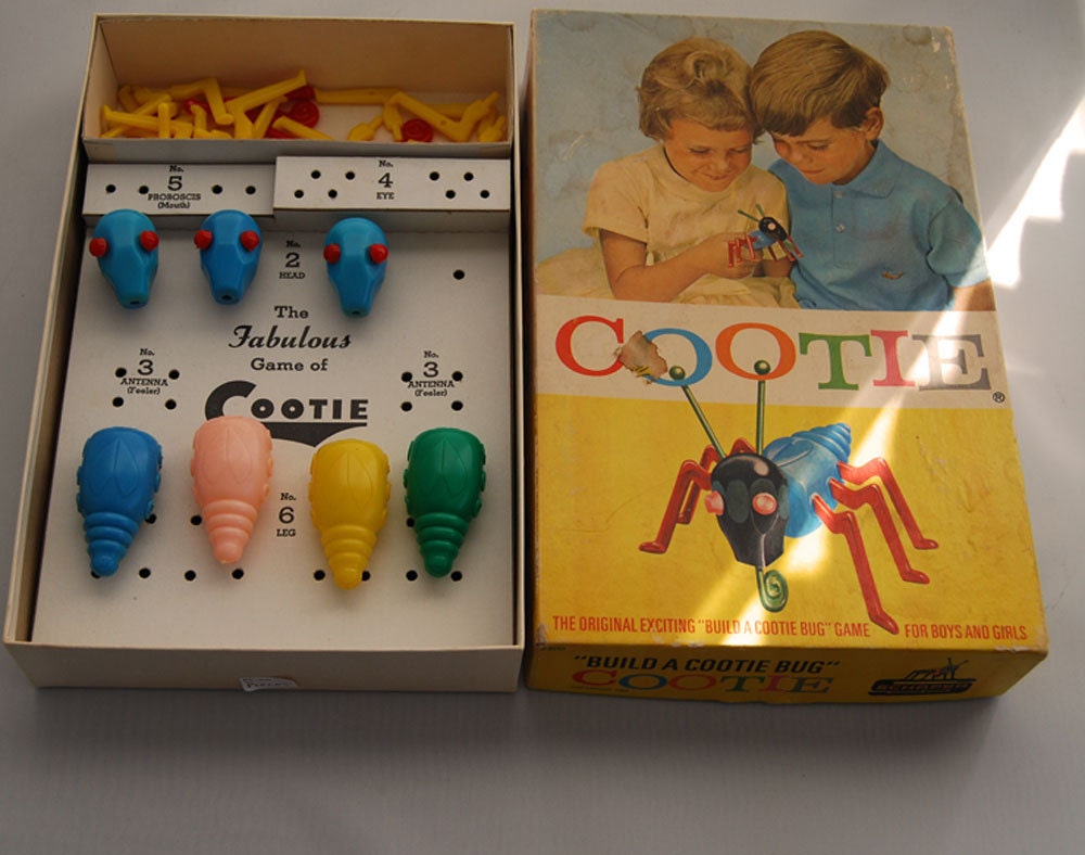 Vintage Cootie Game