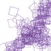 Repetition 2, small, abstract, original, 10" x 8"  drawing