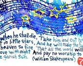 Shakespeare series (Romeo and Juliet) Original Etegami