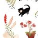 Safe Plants for Kitty Cats - Archival art print