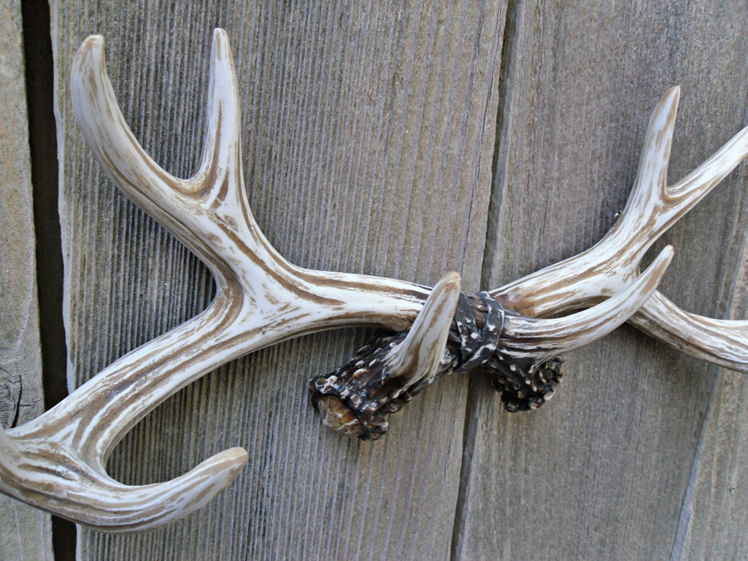 Large Antler Wall Rack/ Large Wall Antler / Rustic / Faux Antlers / Deer Antlers / Shabby Chic Decor