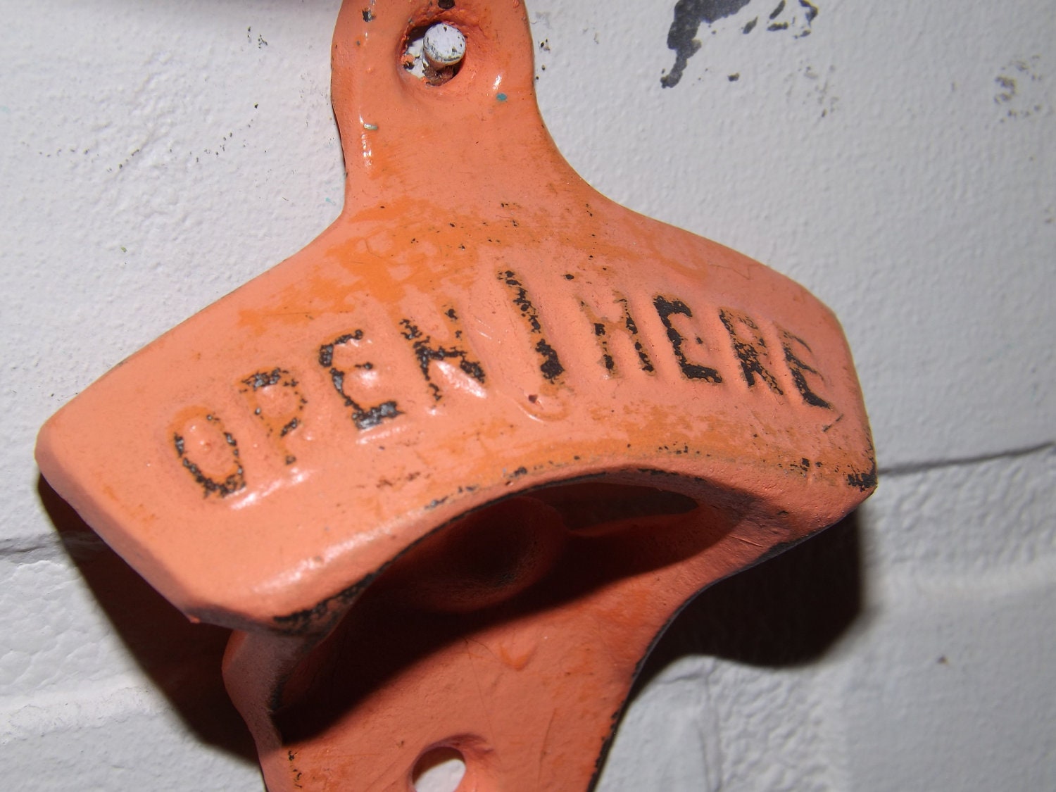 Coral Bottle Opener / Cast Iron /Vintage Inspired / Mancave /Kitchen Decor / / Shabby Chic Decor