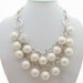 wedding gifts,bridesmaid gifts,Beaded Jewelry,Beaded Necklace,Pearl Necklace With White Shell Pearl