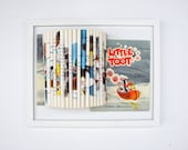 Vintage Book Art Sculpture