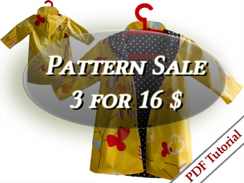 PATTERN SALE - Pick any 3
