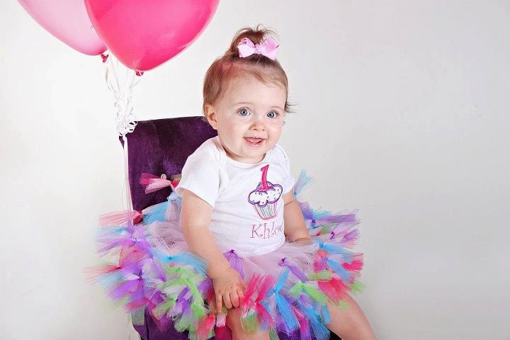 Birthday Cupcake Onesie - w/Child's Name
