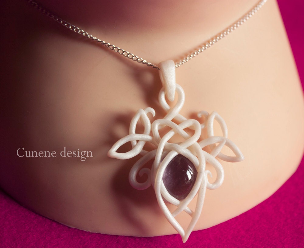 Cunene Lilac Drop Pendant