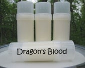 Dragons Blood Scented Solid Lotion Bar - Twist Up Tube - Scented Travel Lotion