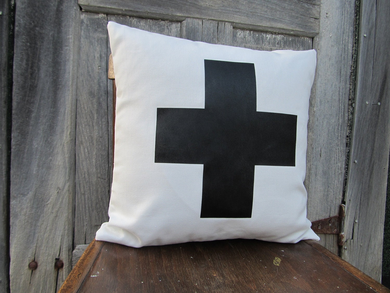 Swiss Cross Pillow Cover