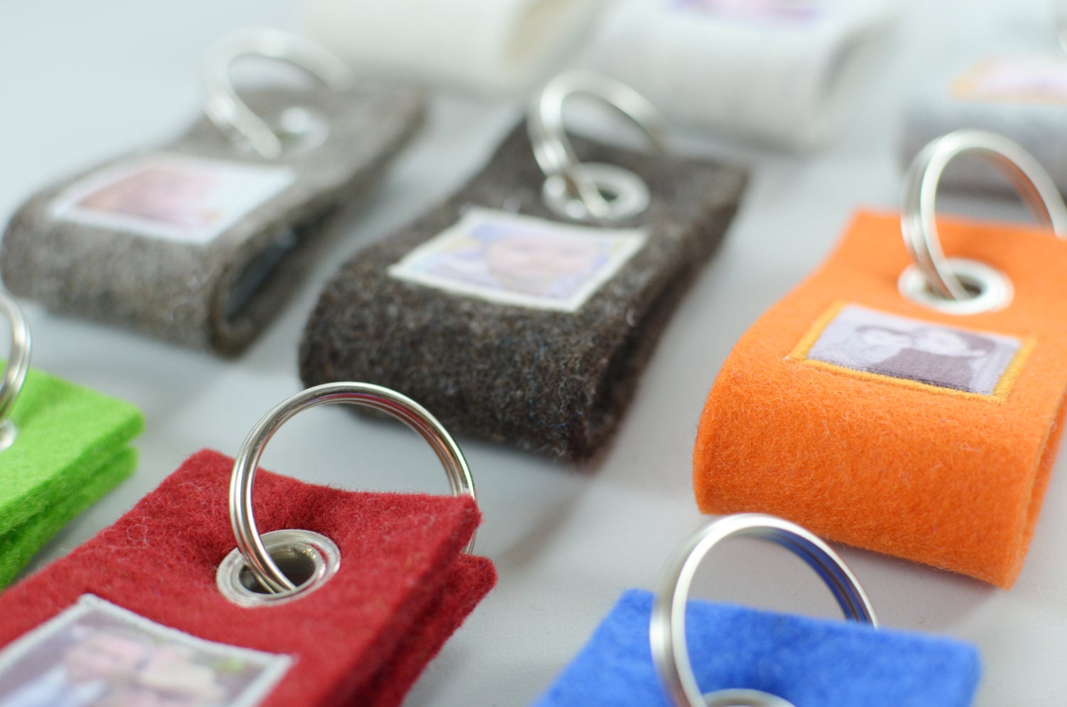 customizable keychain parents anniversary unique christmas gift idea personalized photo gift key ring