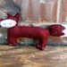 Whimsical Felt Fox, Stuffed Woodland Plush Toy