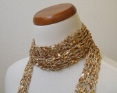 Gold Spangled Scarf