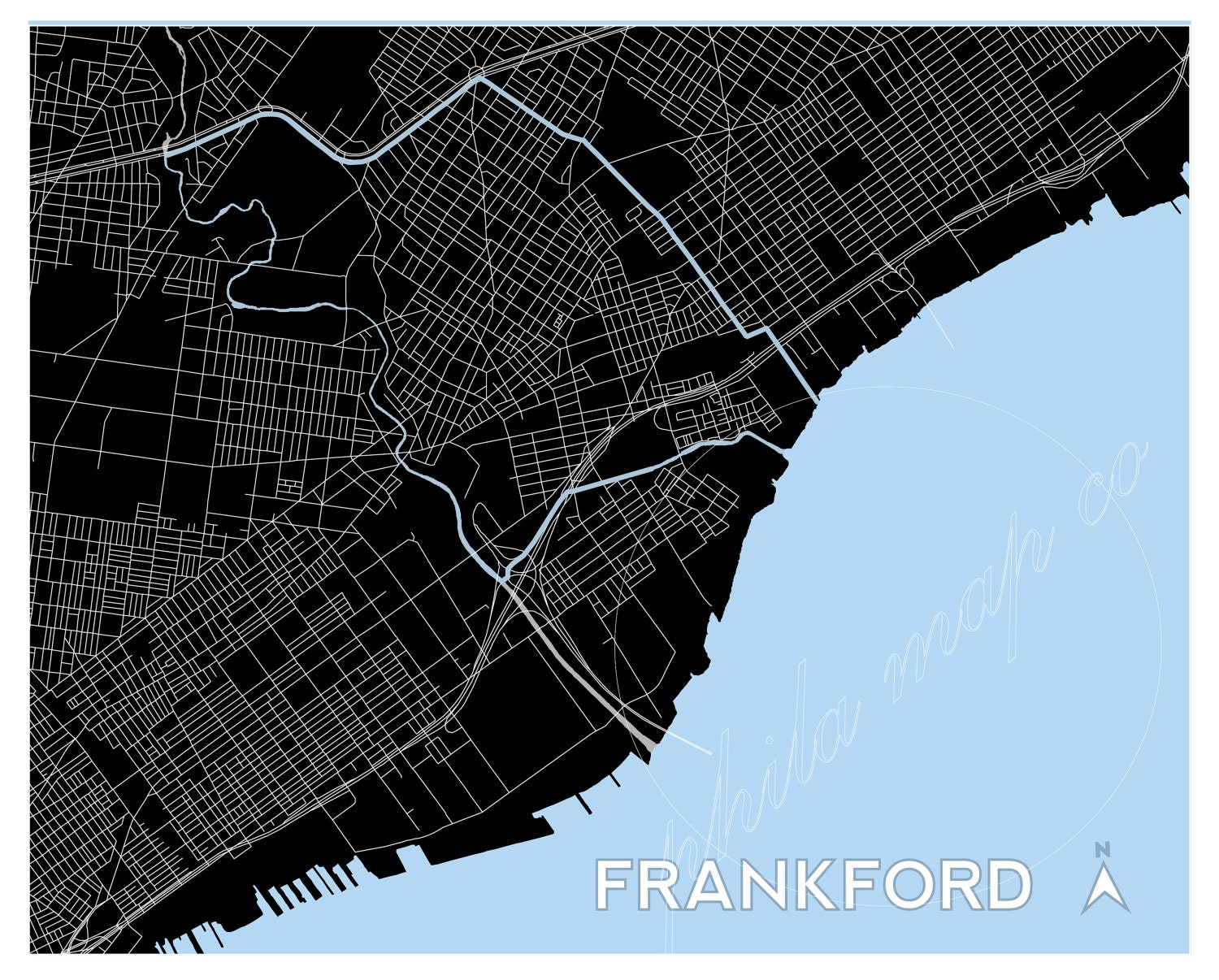Frankford Neighborhood Map