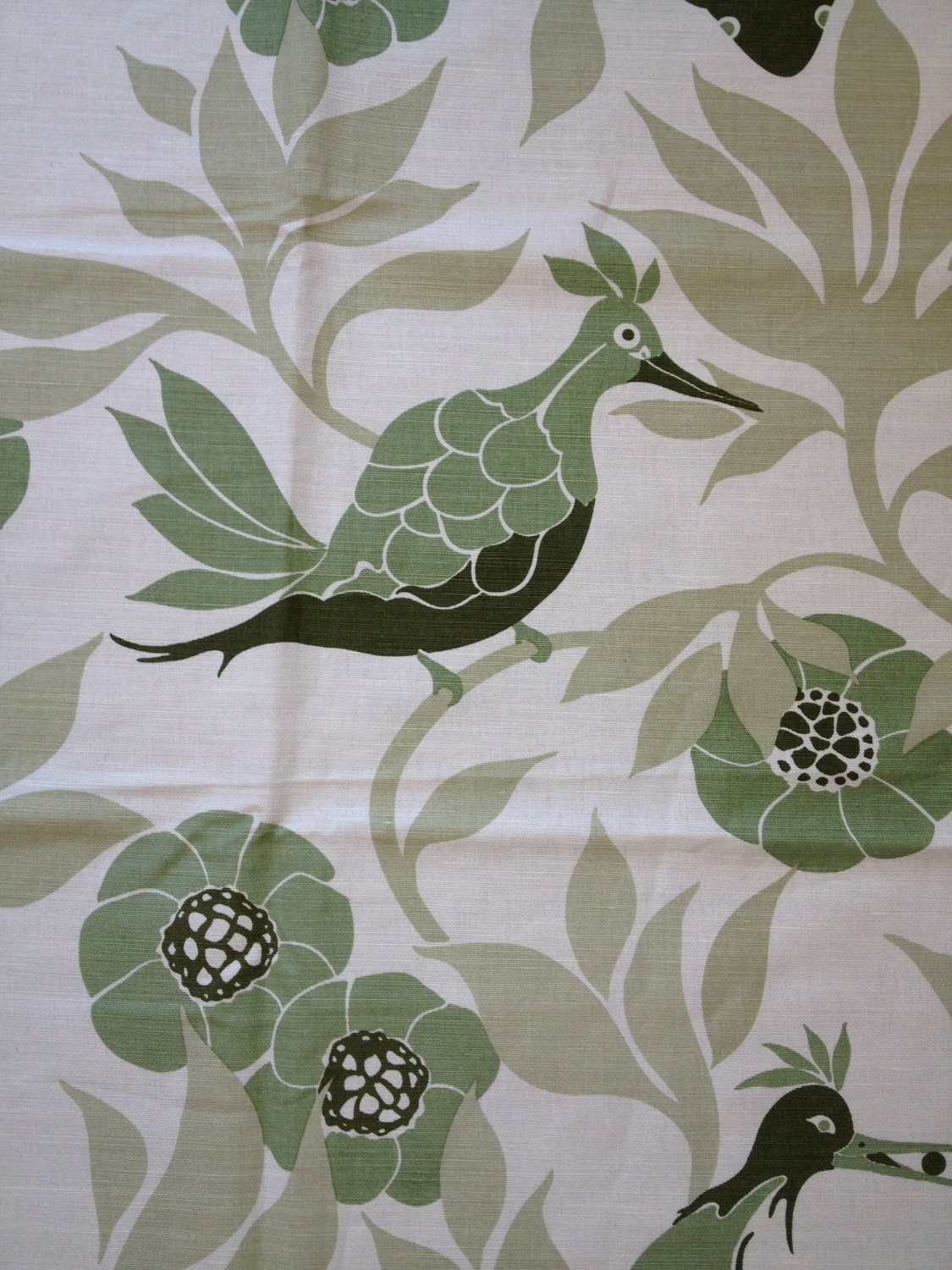 LULU DK Paradiso Hand Print Linen Fabric