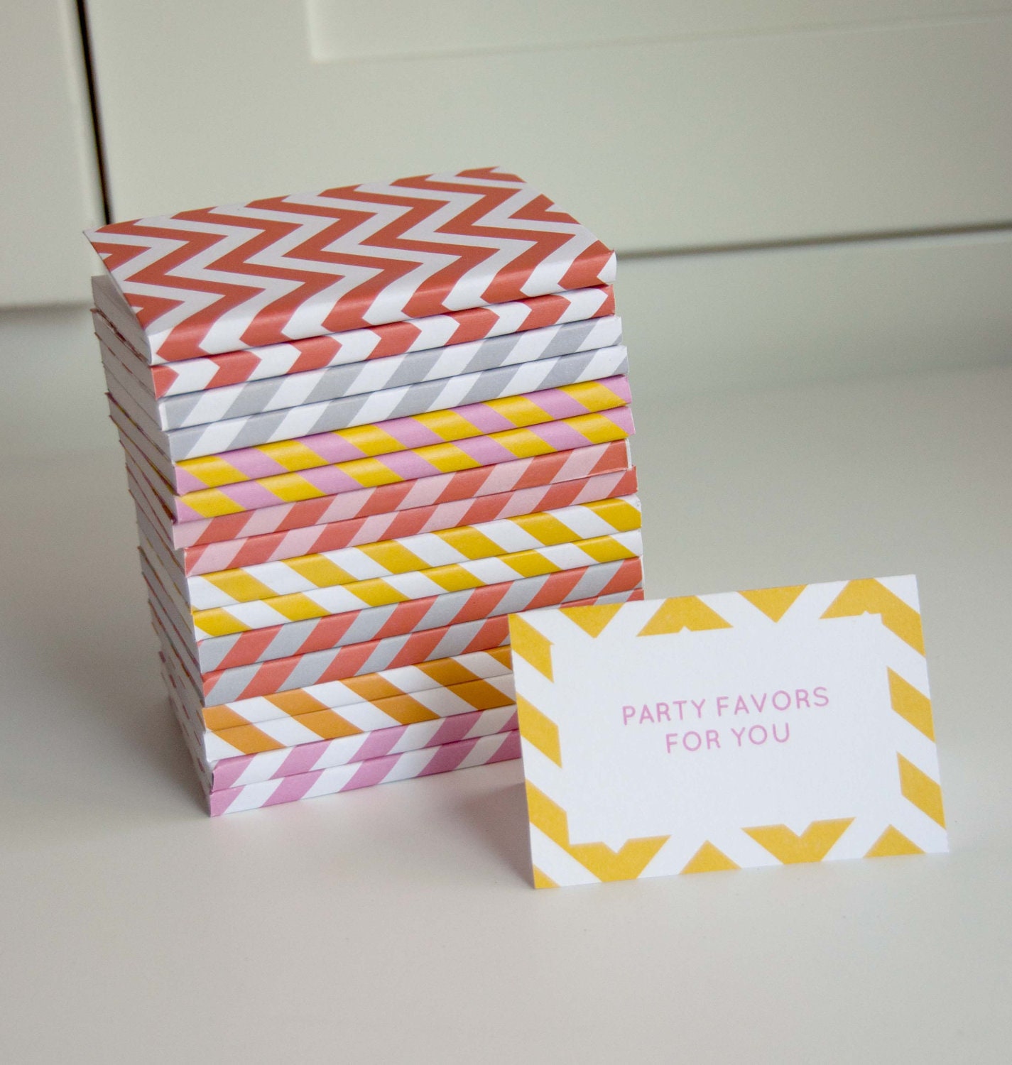 Baby Shower Printables (Editable Text): Chevron Polka Dot Party in pink, yellow, grey, coral (INSTANT DOWNLOAD)