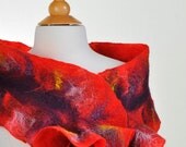 OOAK Felted scarf