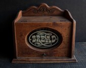 Vintage Wooden Bread Box