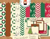 Documented365 December Daily Digital / Hybrid Scrapbooking / Craft Kit by Sarah Hurley - Scrapbooking / Cardmaking