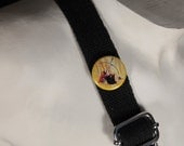 The Markswoman - Button 1inch-PinBack Made from 'The Markswoman' Original Oil Painting by Shelley Irish