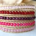 Pink Tone Quality Wrap Bracelet