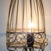 Dress form table lamp