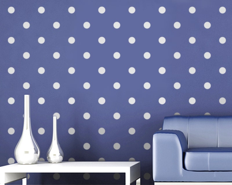 Polka Dot Stencil for Walls - Large, Reusable Wall Stencil for Home Decor