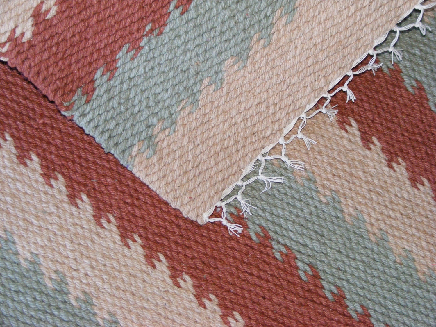 Hand Woven  Rug - 31.5" x 34.5"