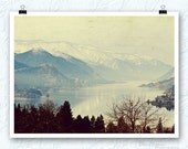 Columbia River gorge photography, dreamy, river, 11x14 print