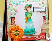 Handmade card - Baby card