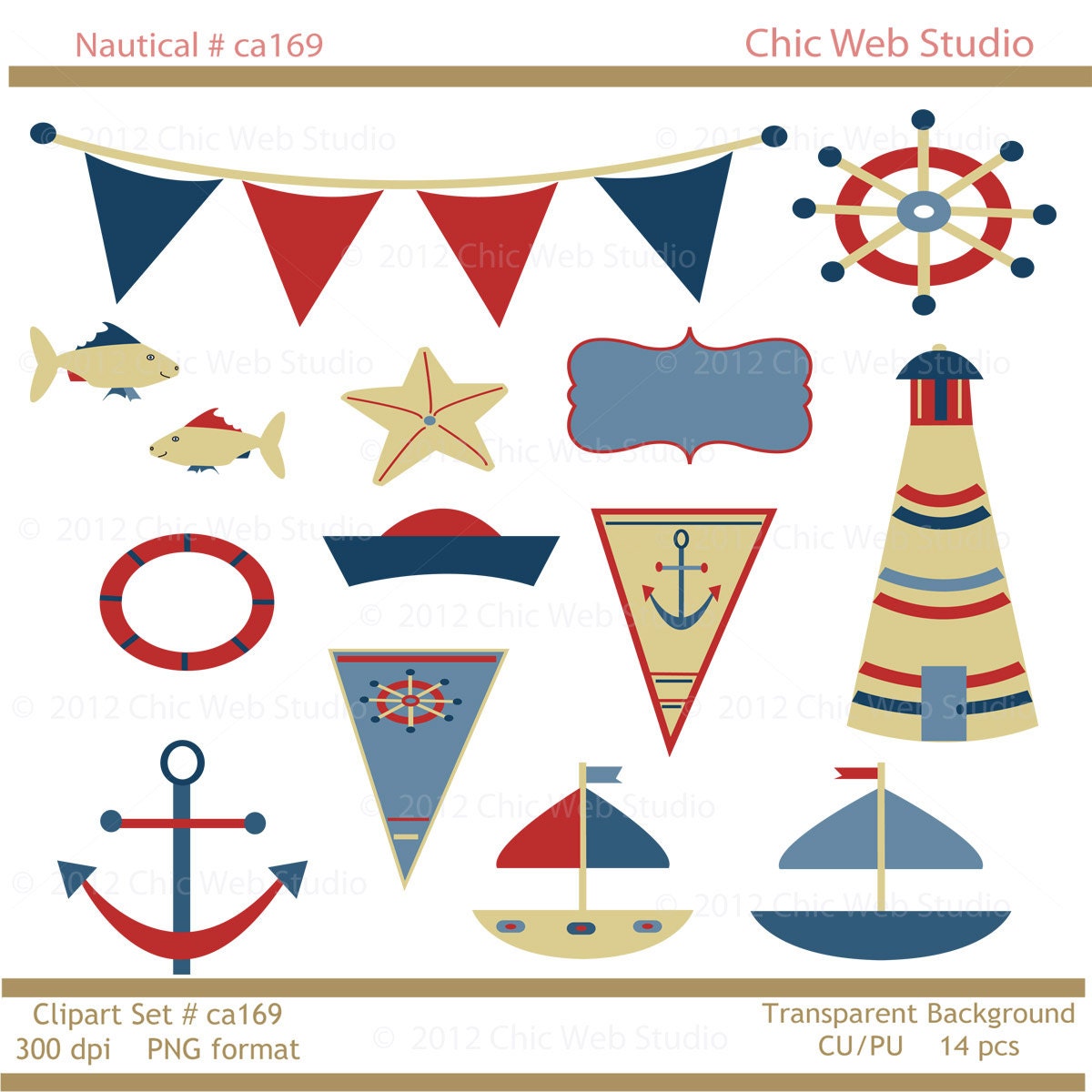 Nautical Wheel Clipart