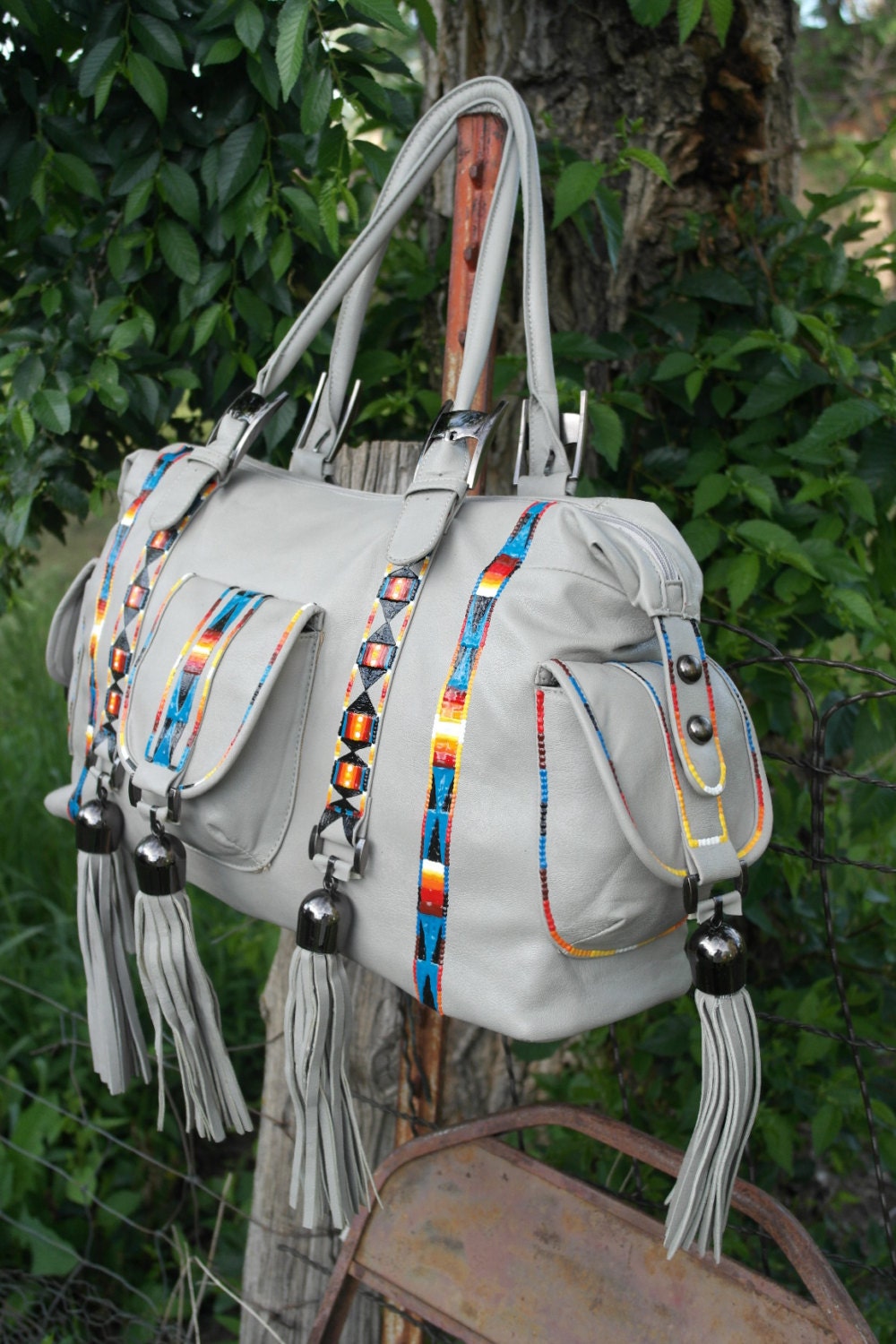 Rez Hoofz Hand Painted Purse