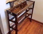 Shoe Rack and Table with a Matching Shelf