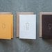 Letterpressed beer glass cards on beer paper