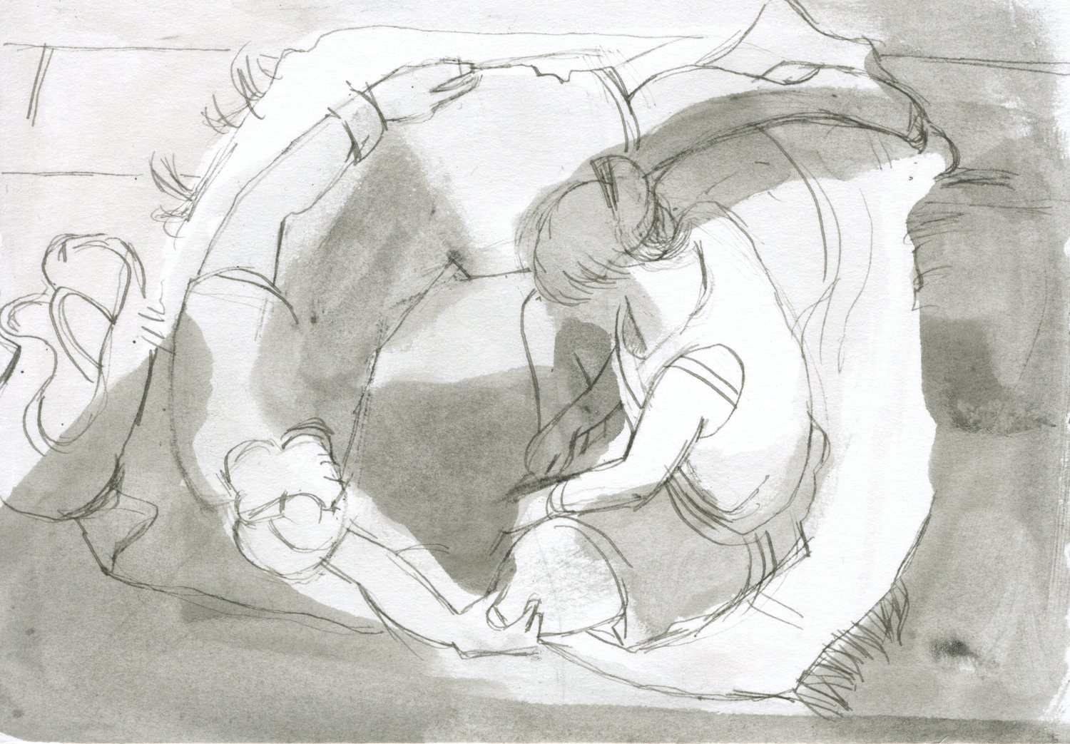 Digital Print: Picnic in Paris II