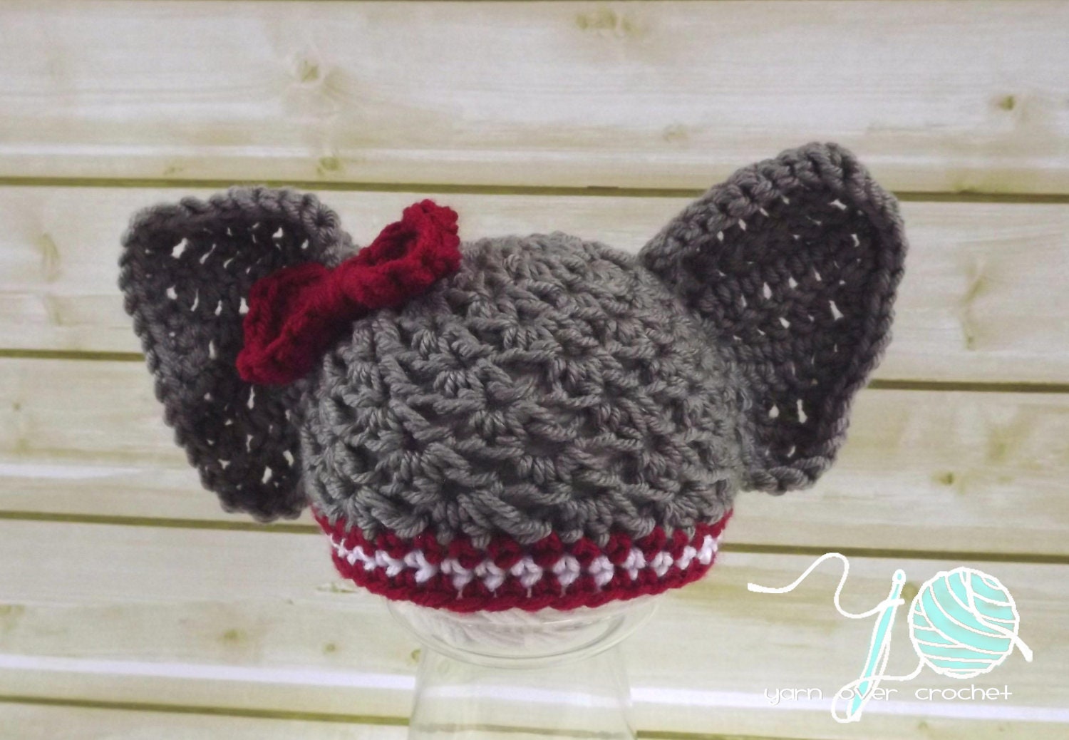 Roll Tide - Bama Elephant Hat - Newborn/Baby