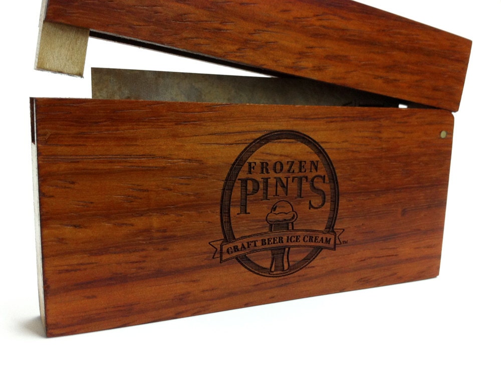 Custom Laser Engraving on Business Card Cases