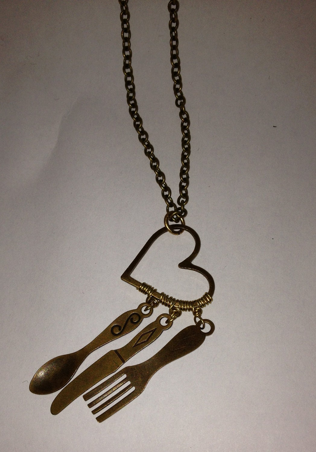 I "Heart" to Eat Necklace