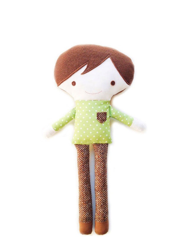 Boy Doll Sewing Pattern Girl Doll PDF Sewing Pattern Easy Toy Sewing Pattern