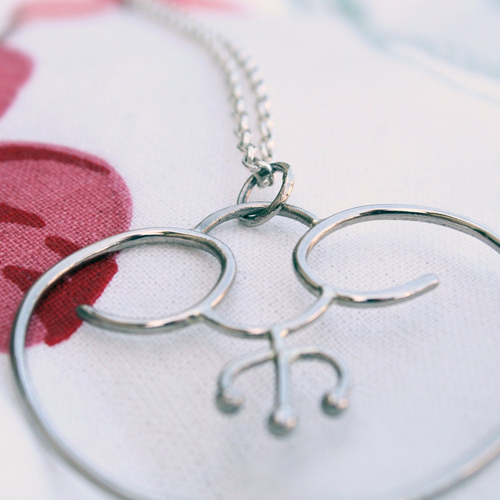 boho necklace vintage inspired pendant delicate ooak sterling silver jewelry