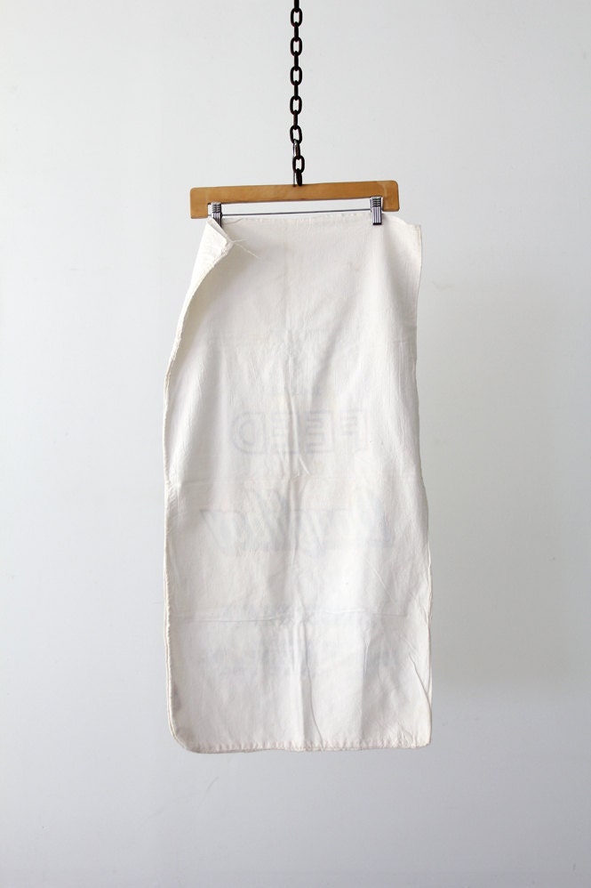 Vintage Doughboy Feed Sack // 100 LBS