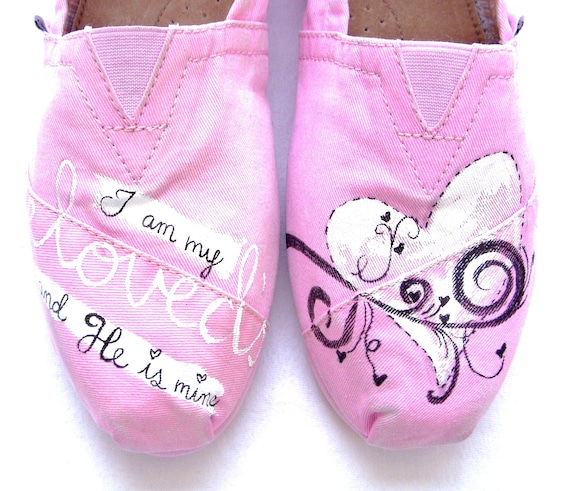 The Beloved - I Am My Beloved's Custom TOMS