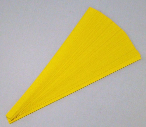 Lucky Stars Paper Strips (100): Bright Yellow
