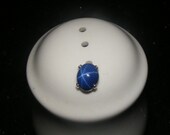 Blue star sapphire  tie tack