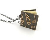 Music Note Necklace (Notebook for Musicians)