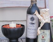 Witches Potion Bottle Set -Haunted House-Harry Potter-Halloween Decoration Set of 3