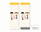Printable LDS 'I am a child of God' Bookmark