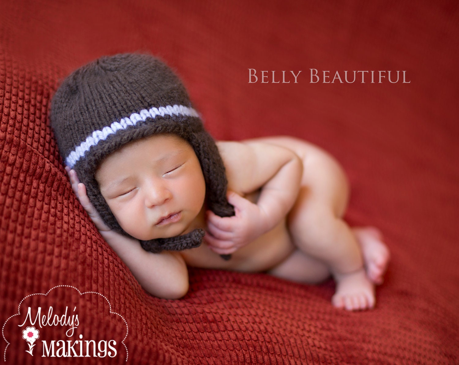 I-Cord Earflap Hat Knitting Pattern - All Sizes Newborn through Adult - PDF Sale - Instant Digital Download
