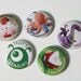 Tally's Treasury buttons - set of 5